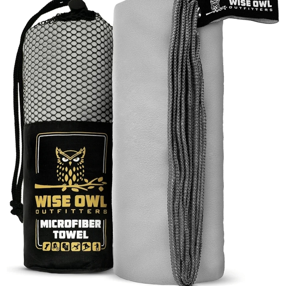 Wise Owl Outfitters Dry Microfiber Towel